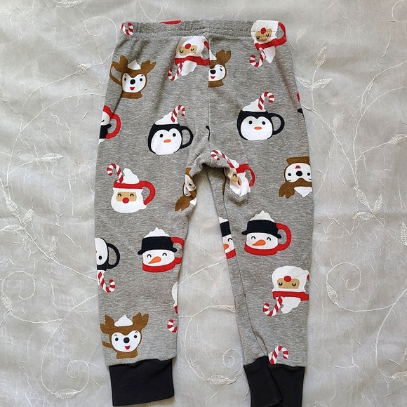 Carter's Christmas Pajama Set - Hot Cocoa Graphic Design For Girls And Boys - Picture 9 of 9